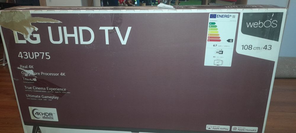 Televizor LG diagonala 108 display spart