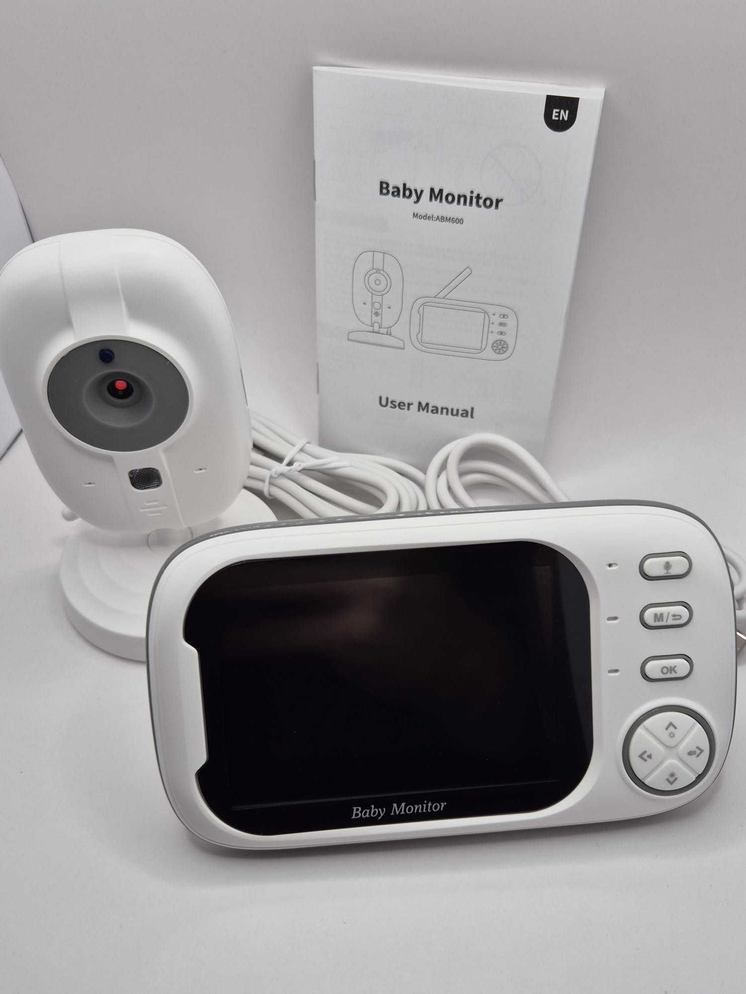 Baby Monitor Digital Camera Audio - Video Wireless 3.5” LCD HD 720p