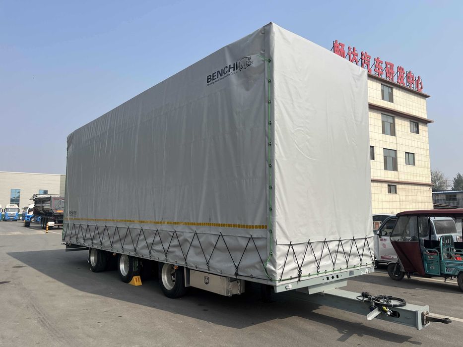 Үш осьті шнурлы тіркеме