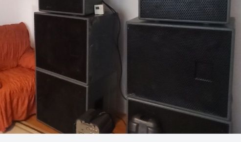 4 Incinte bass 18 inchi playwood Goale ! Fară difuzoare