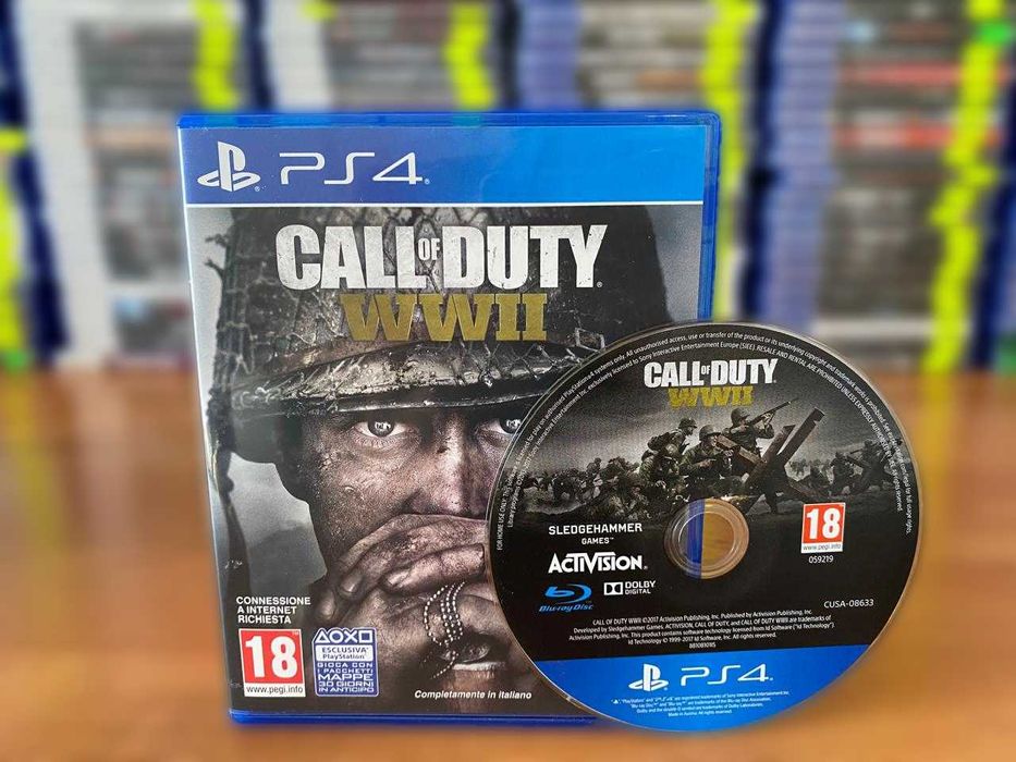 Call of Duty: WWII PS4/PS5 Вторая Мировая Вoйнa Пс4 Испан/Итальян**