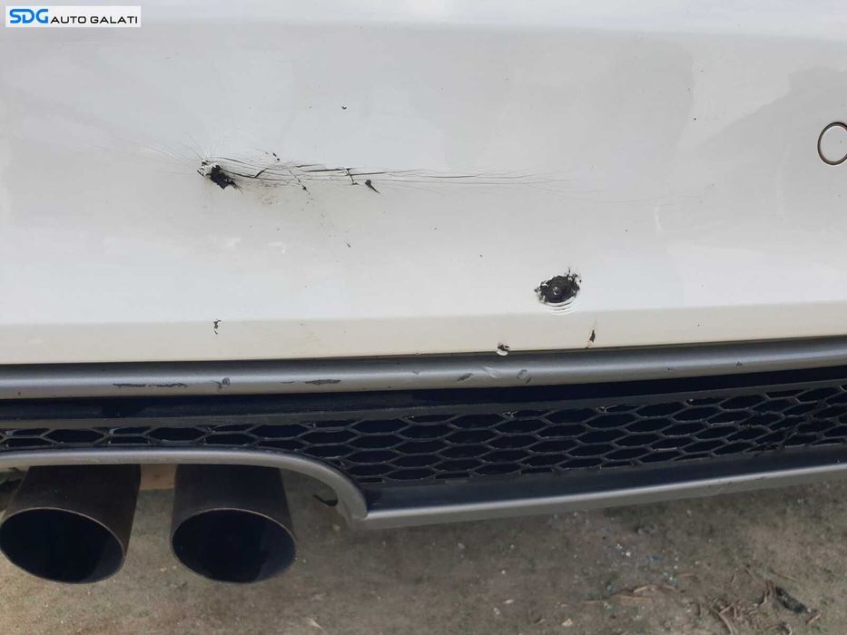 Bara Spoiler Spate S-Line Sline cu Locas Senzori Parcare Audi A4 B8 B8.5 Berlina Sedan FL Facelift 2012 - 2016 Culoare LY9C [C5448]