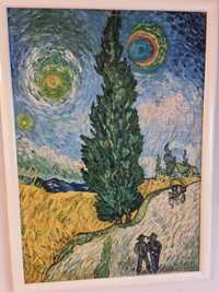 Ван Гог Път кипариси пълна масло/платно  реплика на гениалния художник
