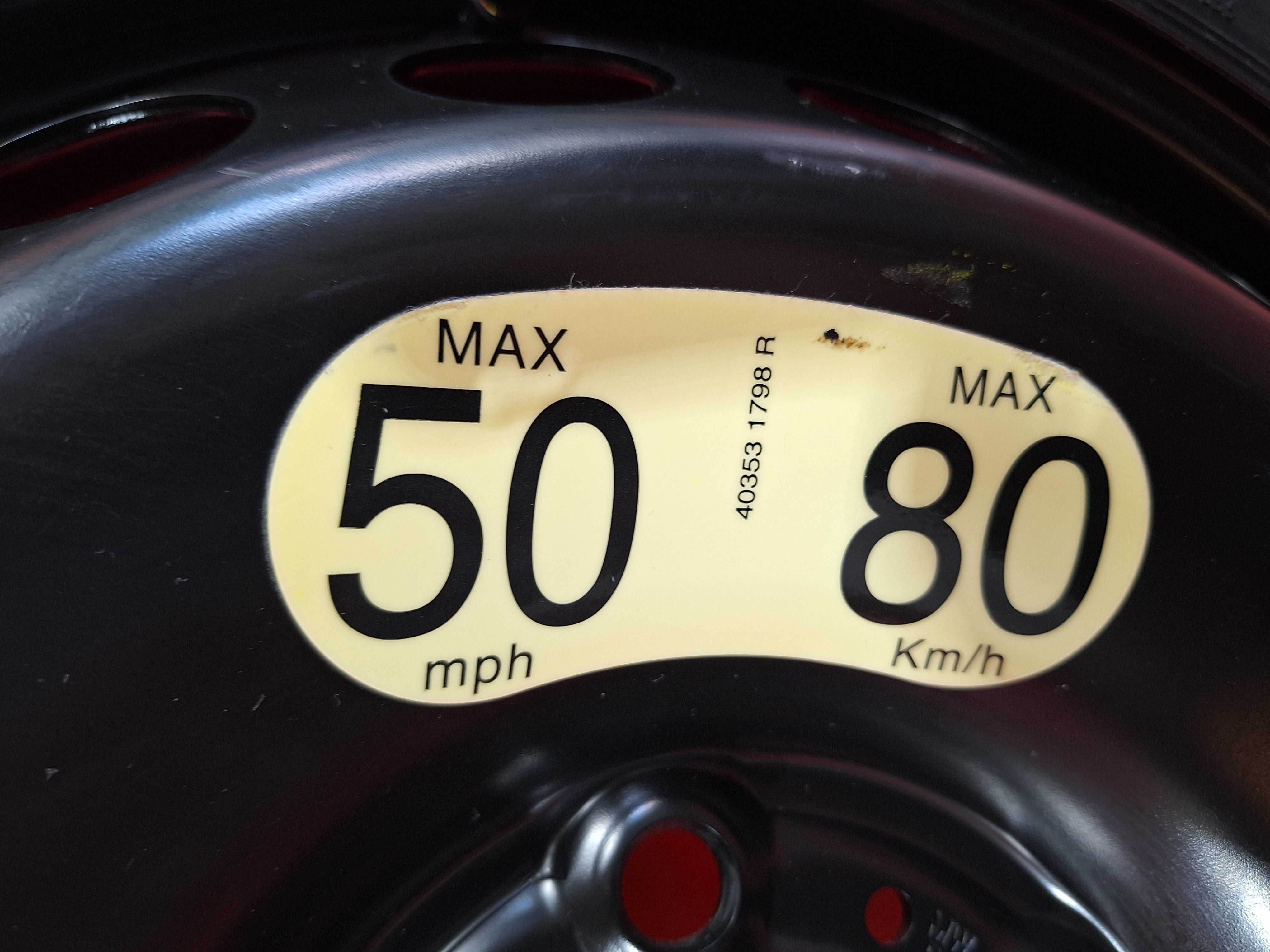 Rezerva SLIM 5x114.3 17'' Renault Megane Arkana Captur Espace NISSAN