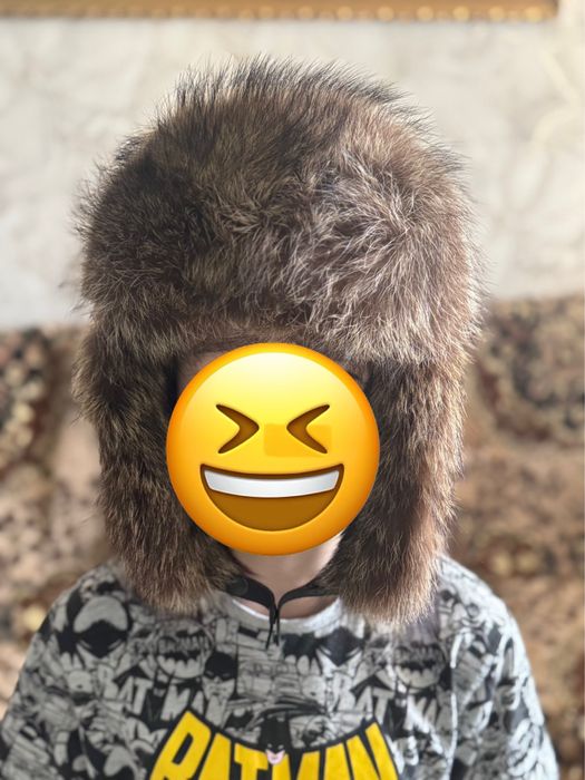 Продам зимнюю детскую, подросковую шапку на мальчика