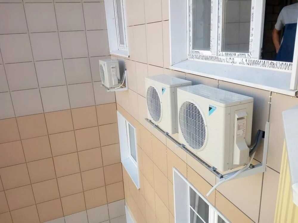 Установка кондиционера