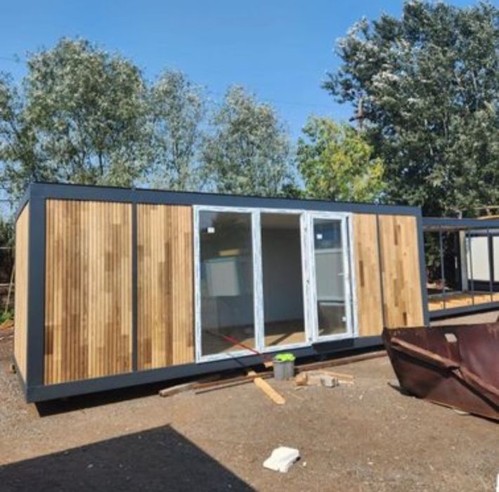 Vand containere modulare standarde tip birou suprapus toate modelele