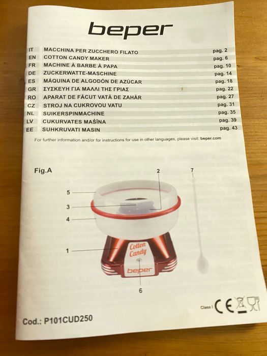 Aparat de făcut vată de zahăr