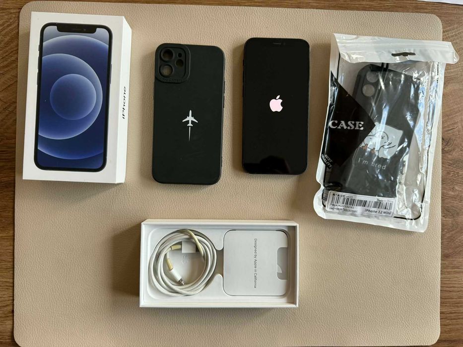 iPhone 12 mini 64GB – Черен | Отлично състояние