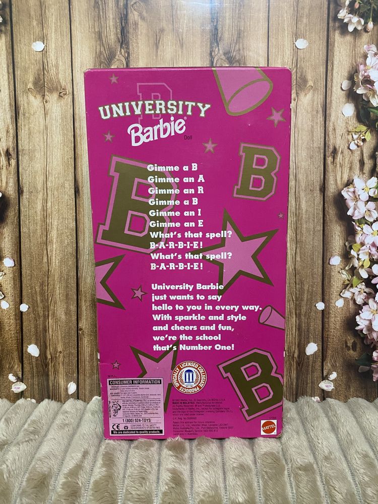 Кукла Барби Barbie Virginia university 1997