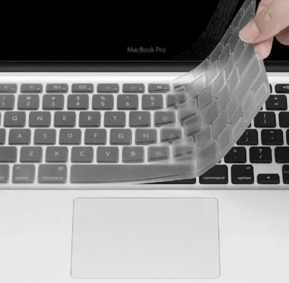 Carcasa 3in1 Macbook 2018 Model 15 inch Transparenta Noi