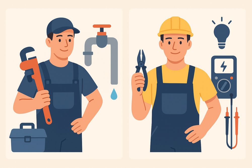 Услуги сантехника и электрика