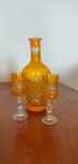 Set cristal Boemia de lichior