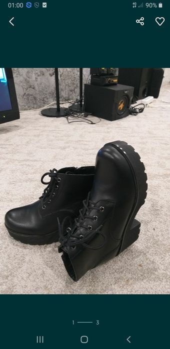 Продам ботиночки новые.Кожа.Осень весна.