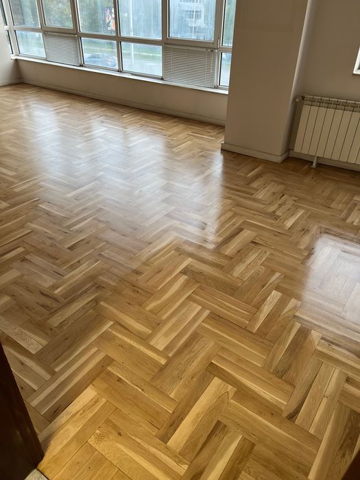 Циклене на паркет и дюшеме