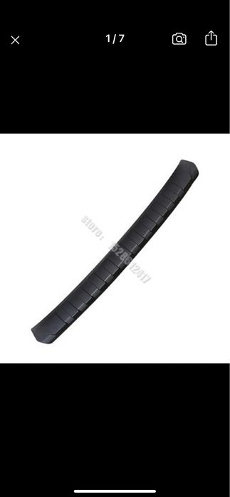 Защитная накладка на бампер Subaru Forester SJ