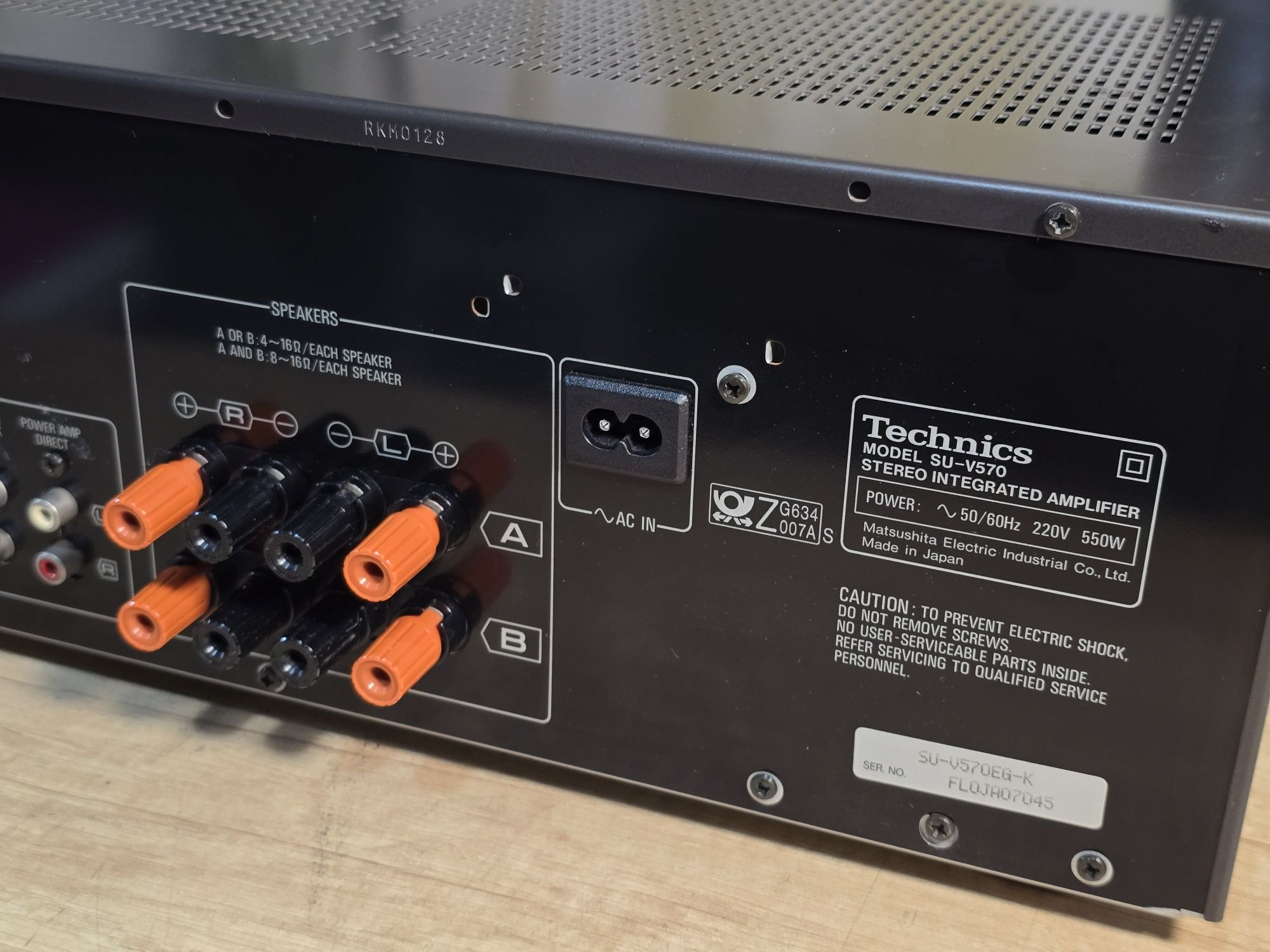 Amplificator TECHNICS su-v570 pxs cap, class AA, made in japan,  hi-fi