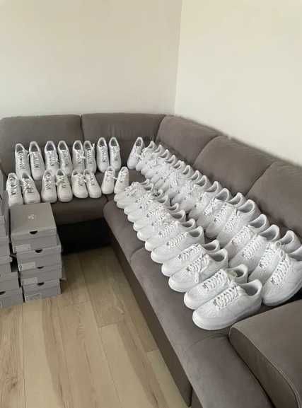 Adidasi Nike AIR FORCE 1 alb 36-45 calitate premium