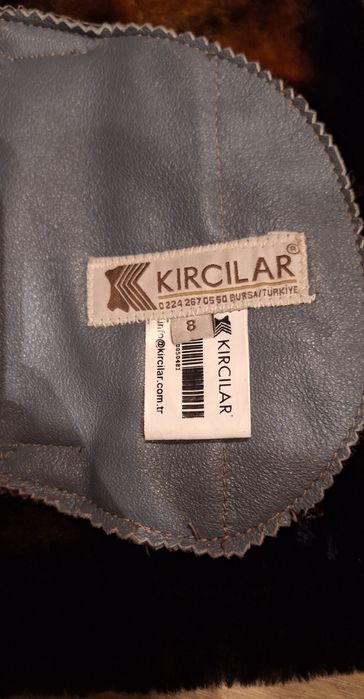 Cojoc piele si blana naturala pt 10 ani