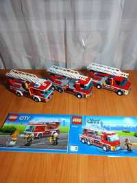 LEGO - Vând set 3 autospeciale cu scară: 60003 ; 60004 ; 60107