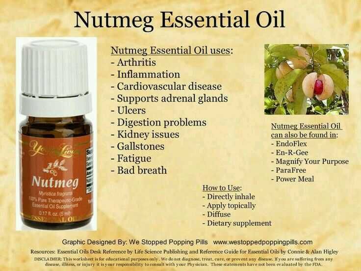 Ulei esential Nutmeg - nucsoara Young Living 5 ml