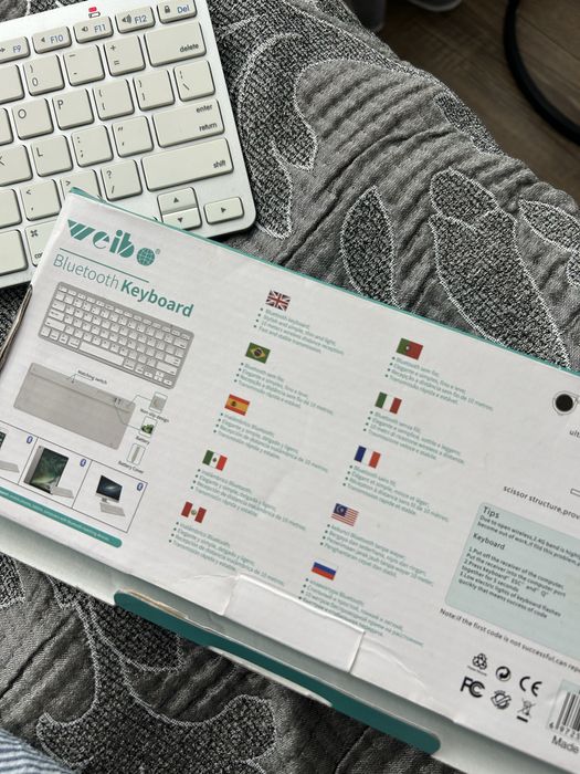 Bluetooth безжична клавиатура Weibo WB-8022