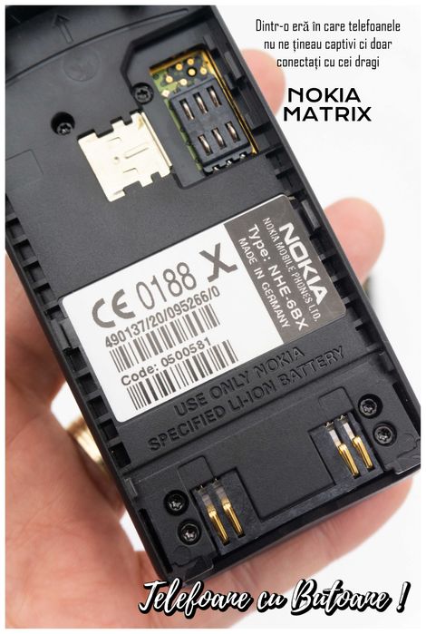 Nokia 8110 Matrix - Nokia Banana - De colectie