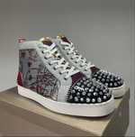Christian Louboutin High Graffiti Spikes