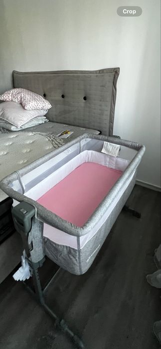 Vand co-sleeper cu saltea