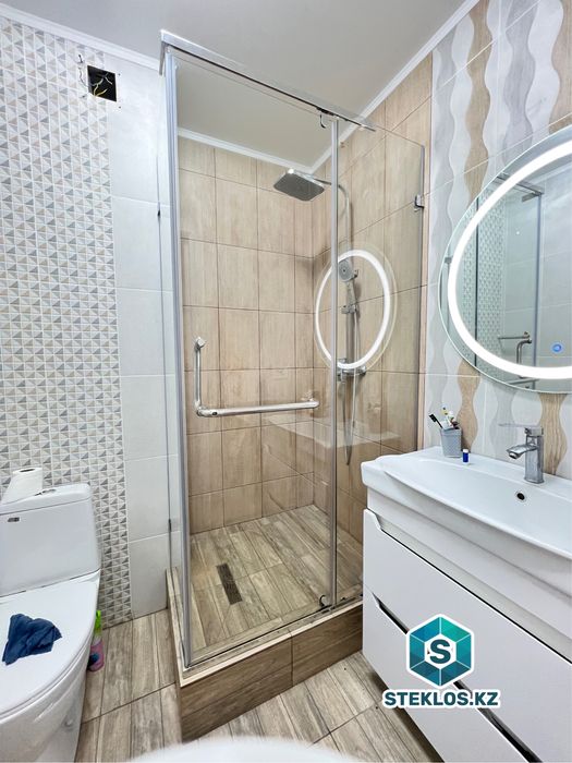 Стекло, Перегородка, Душевые кабины, Душ,Зеркала ЛОФТ перегородки