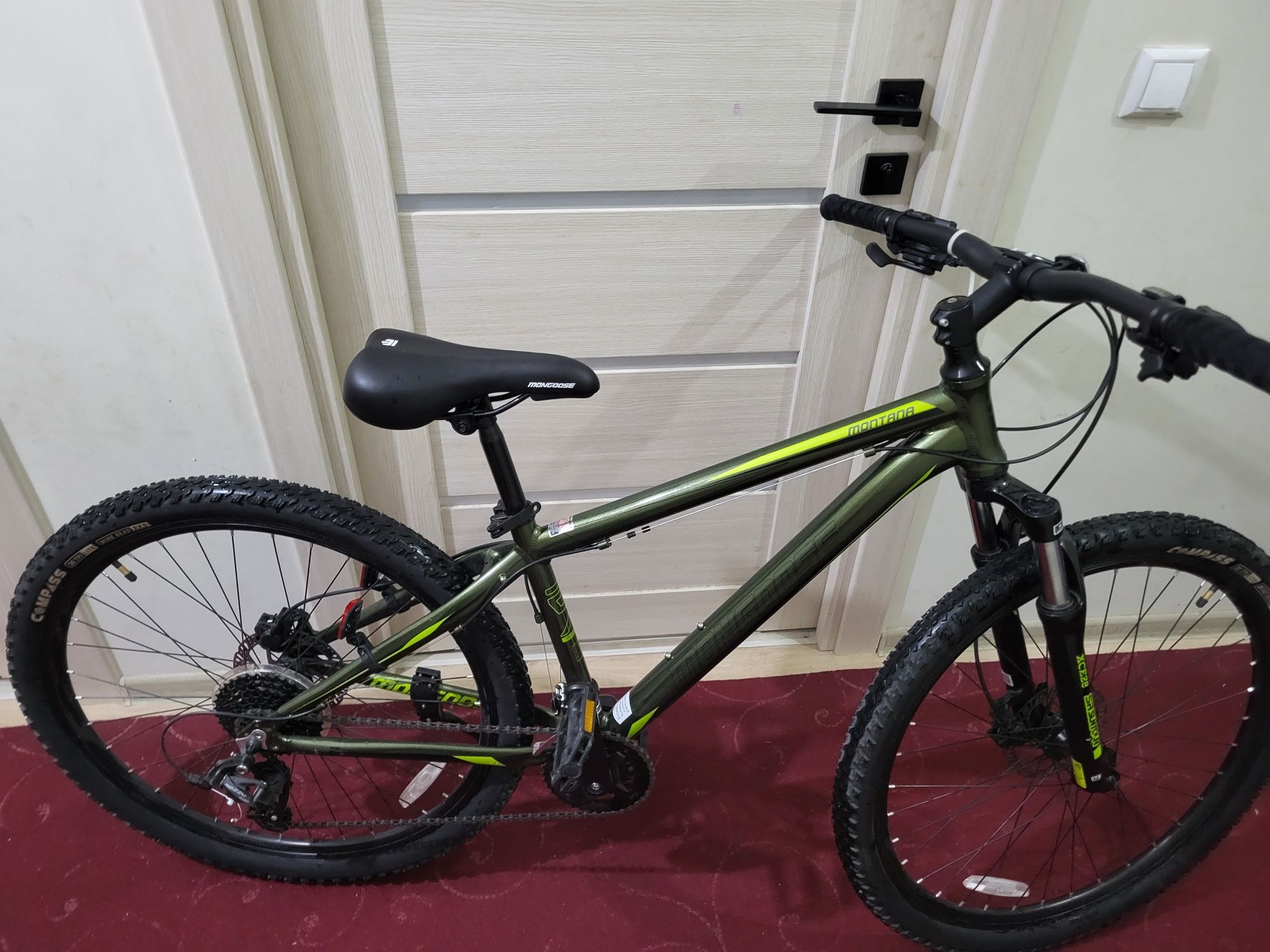 Montana Mongoose velosipedi (dark green)