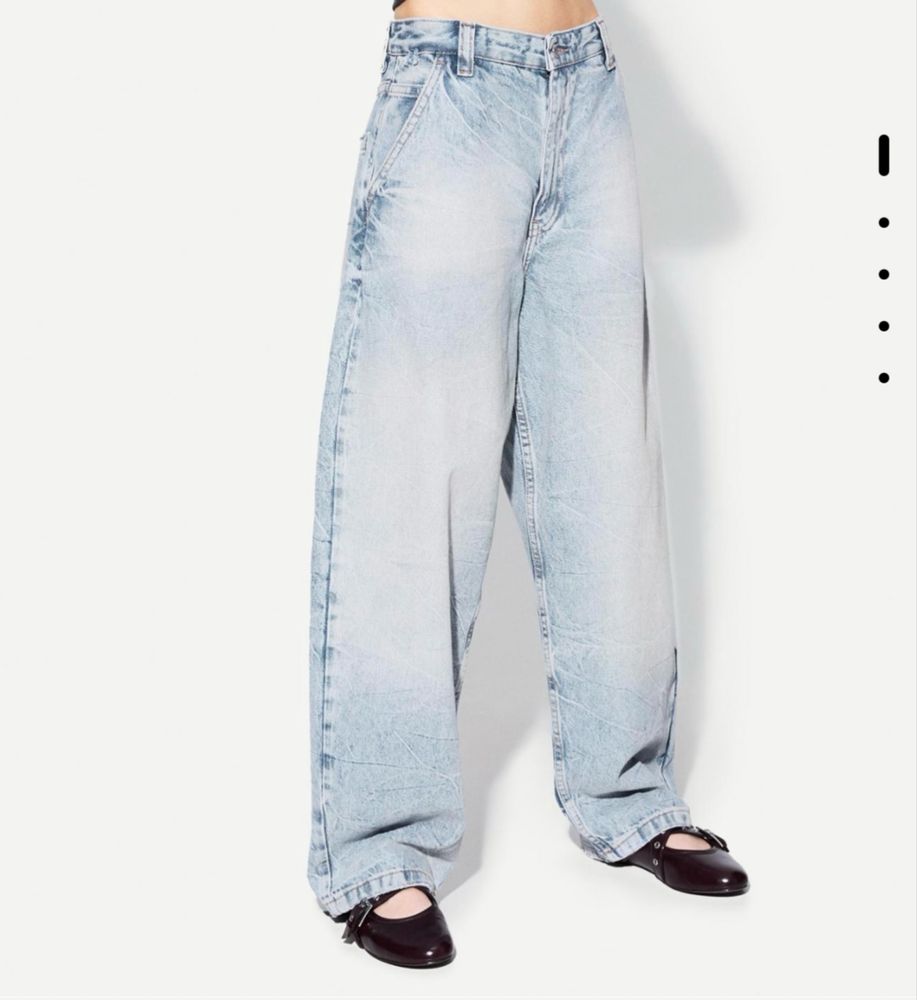 Продаю baggy джинсы bershka в хорошем состоянии