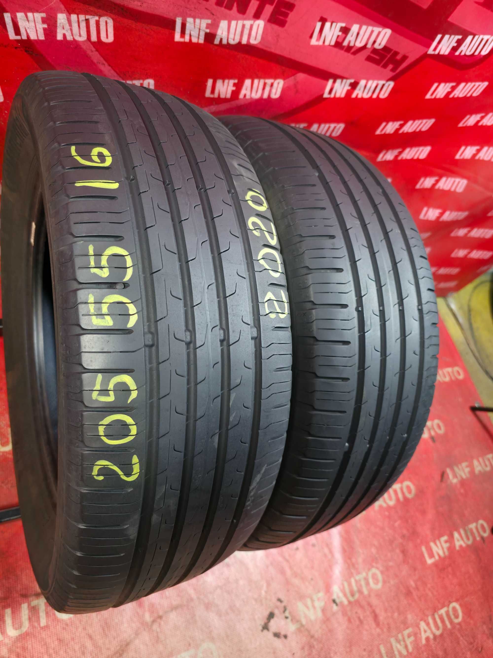 Anvelope de VARA - 205/55/16 - Continental - 6.20 MM - DOT 2020 !
