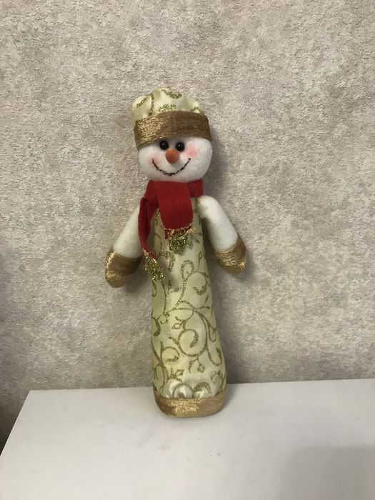 Снеговик мягкая игрушка 21 см