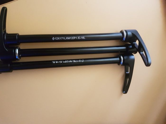 Ax cadru 12x142 12x148 boost 38grame bolt on pitch 1.0 1.5 1.75