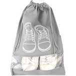 Geanta depozitare pantofi pentru calatorii inchidere cu snur 43x32 cm