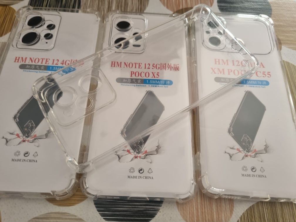 Xiaomi Redmi 12C,Note 12 4G,Note 12 5G,Note 12 Pro 5G силикон