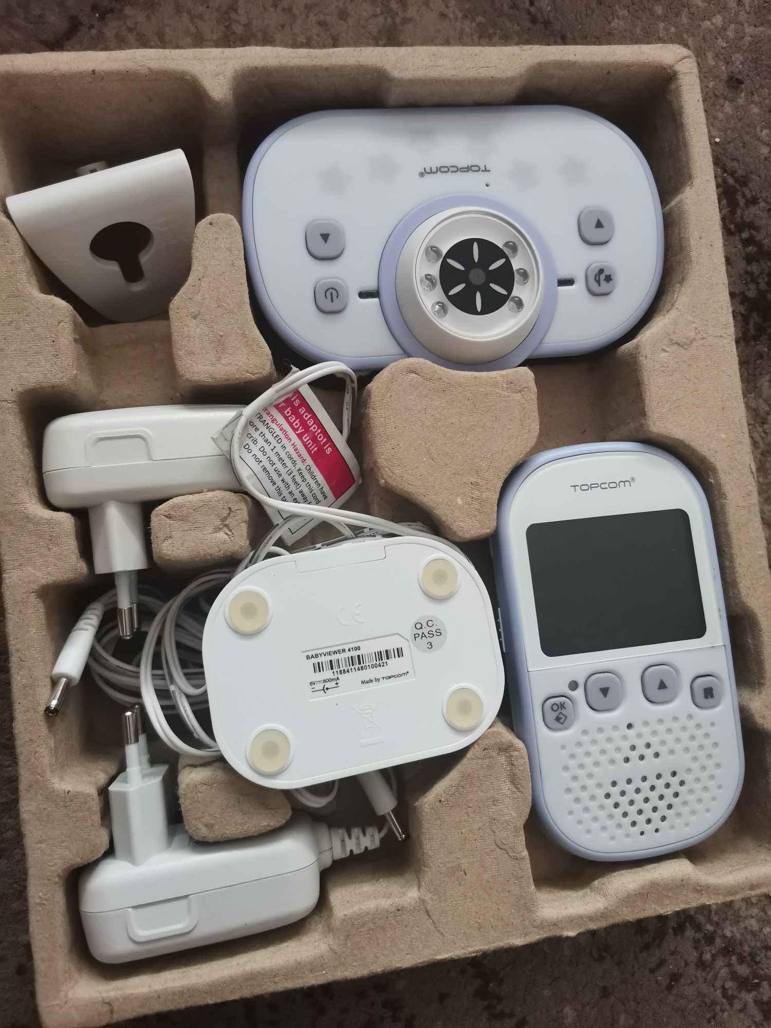 Видео бебефон TOPCOM Babyviewer 4100