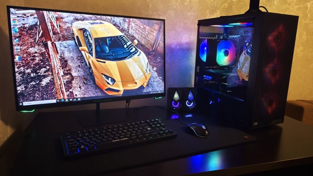 Игровой ПК в сборе 180hz,RTX 3060 аналог,Core i5 12400, Kaspi 24
