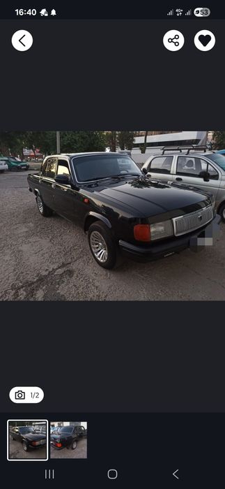 Gaz 31029 volga sotiladi  xolati idiyal xarajati yoq