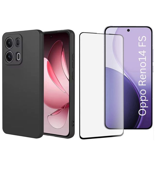 Oppo 14F 14FS A5 5G A5 PRO Husa Liquid Case  + Folie Sticla Full Cover