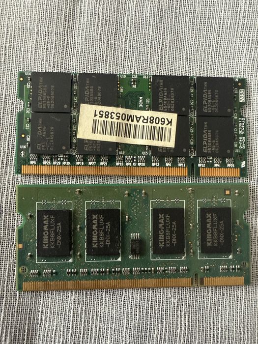 Kit Memorie RAM laptop/notebook 2 GB DDR2 667 MHz