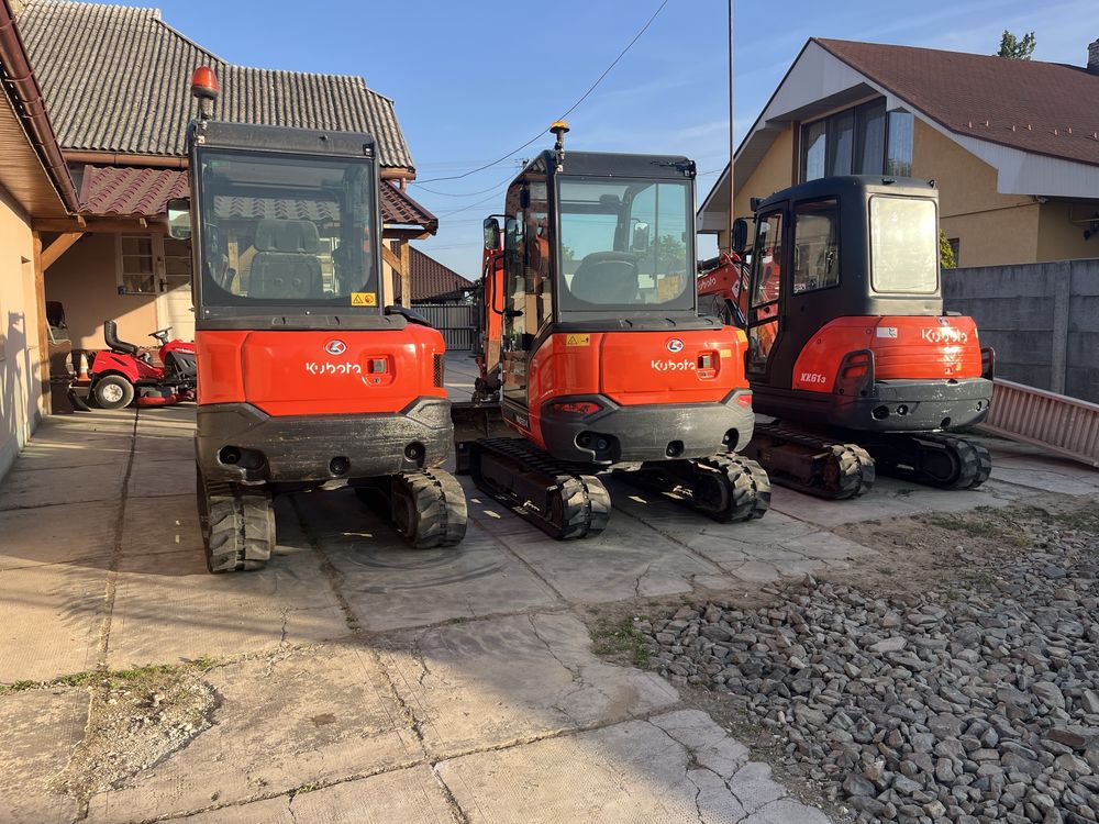Miniexcavator kubota