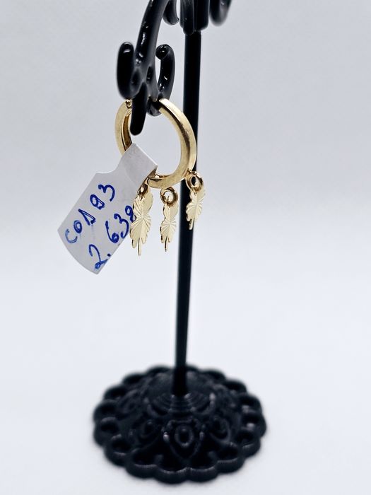Vand cercei din aur 14 k 2.63 g cod 93