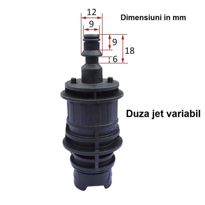 Varf lance spalare auto Parkside