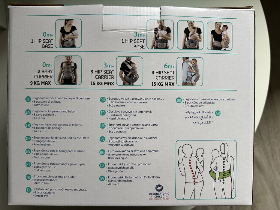 Vand marsupiu Chicco, nota 10/10