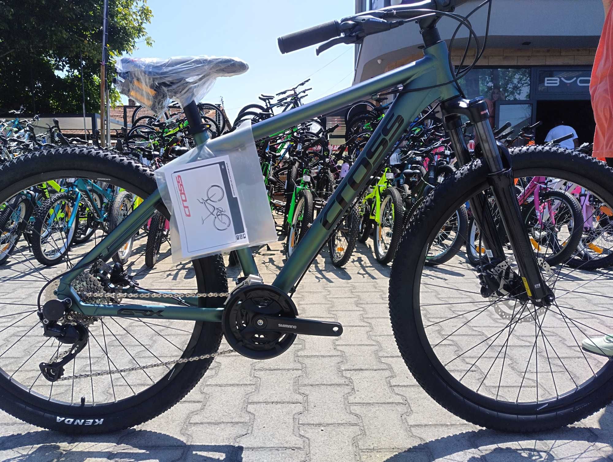 CROSS Велосипед 27.5" GRX 9 M green