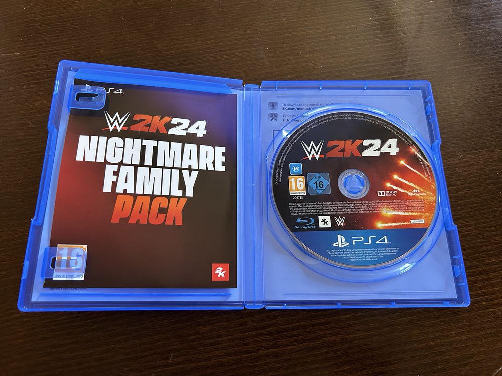 WWE 2k24 за PS4.