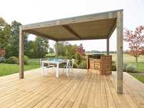 Pergola lemn 400x400 cm