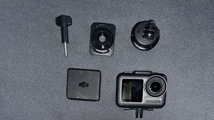 DJI Osmo Action Camera 4K optic